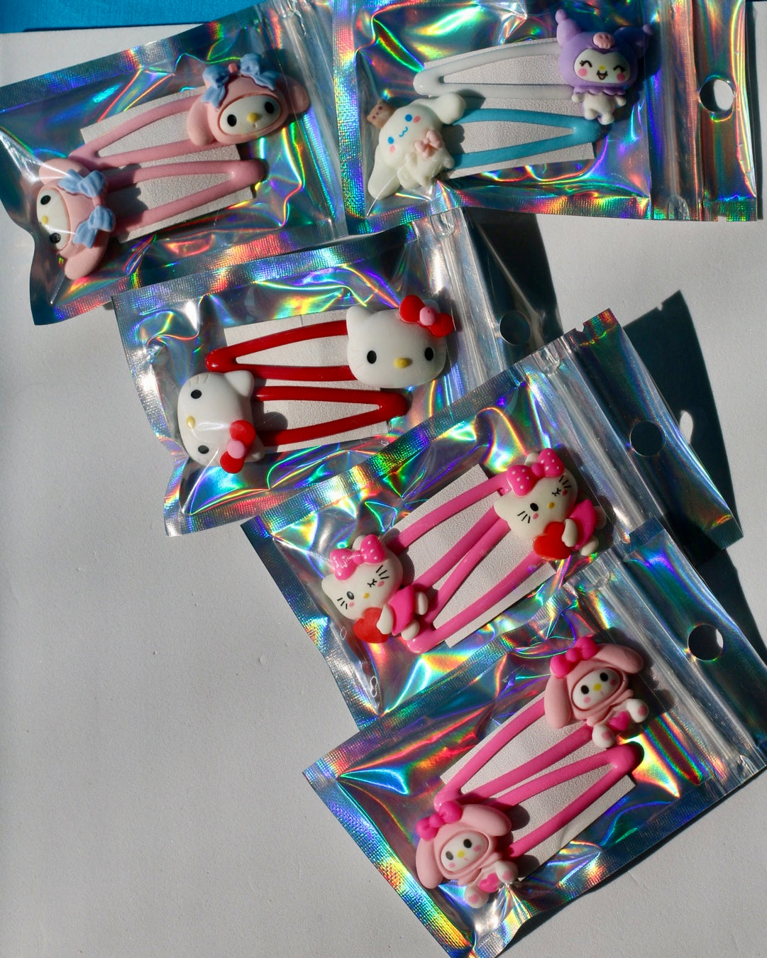 Sanrio hairclips full set