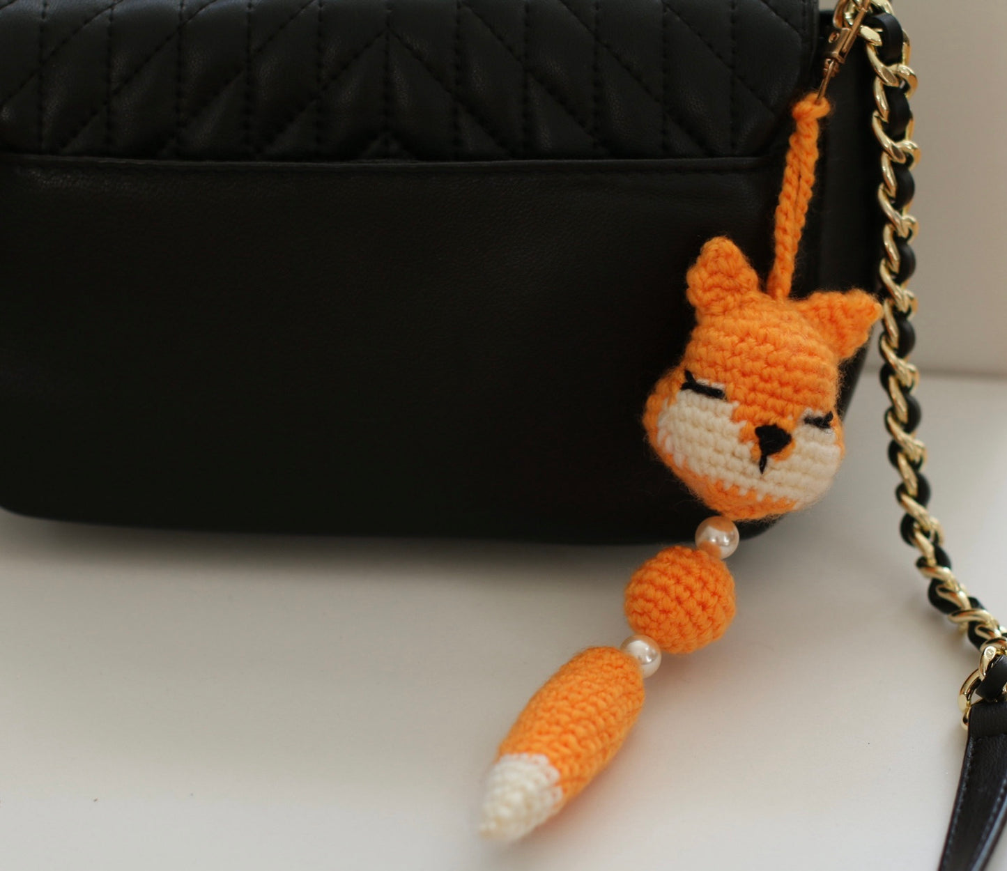 Fox keychain